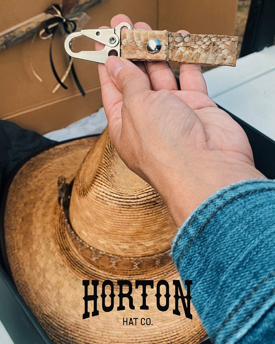 Custom Snake Skin Hat Belt – Made From Your Supplied Skin