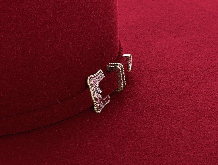 Lover — 7X Felt Hat in Cardinal
