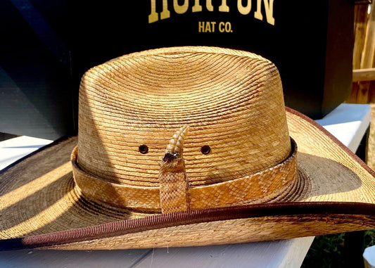 Custom Snake Skin Hat Belt – Made From Your Supplied Skin