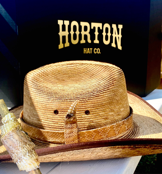 Custom Snake Skin Hat Belt – Made From Your Supplied Skin
