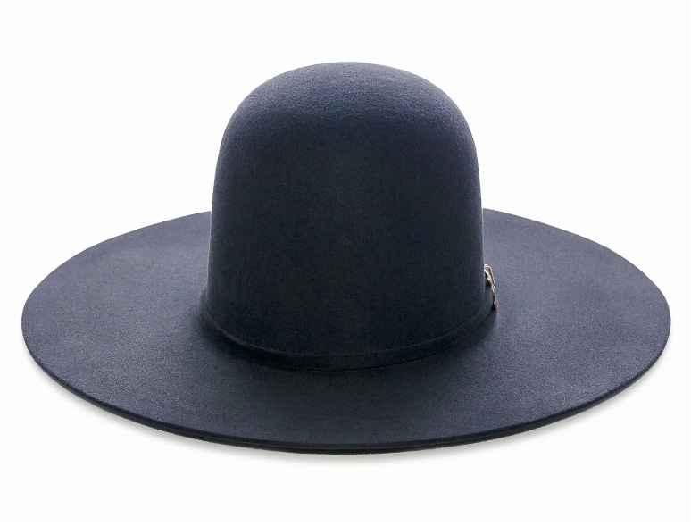 Penelope — 7X Felt Hat in Steel
