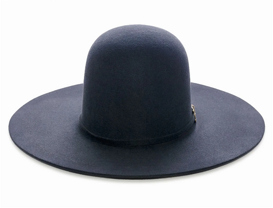 Penelope — 7X Felt Hat in Steel